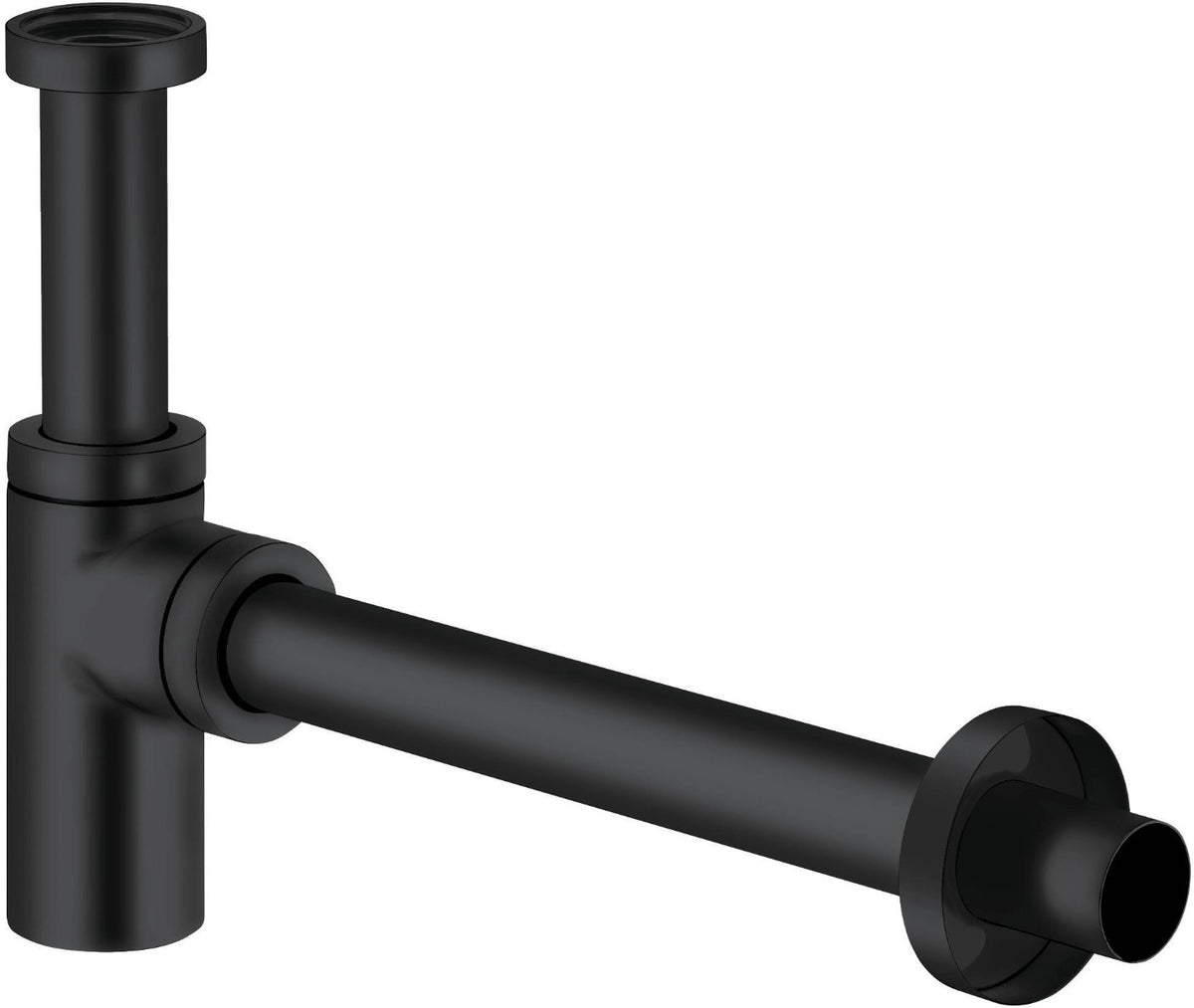 Sifon design Kludi pentru lavoar, negru mat - 1002039-00