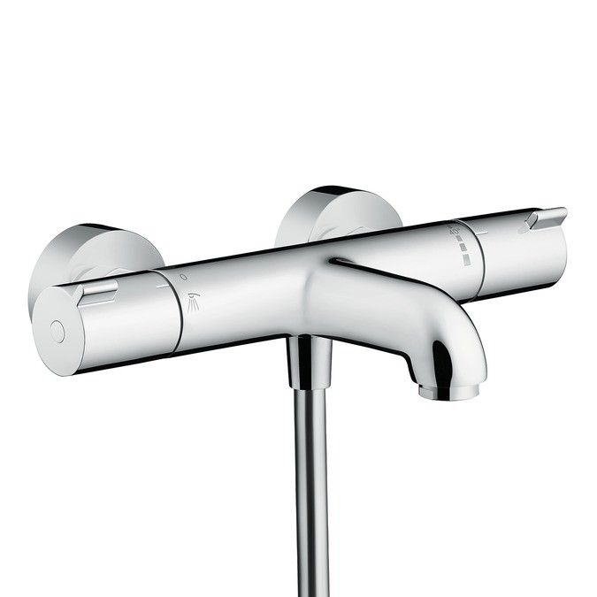 Baterie cada dus termostatata Hansgrohe Ecostat 1001 CL, set de dus inclus -(13201000, 26692400 )