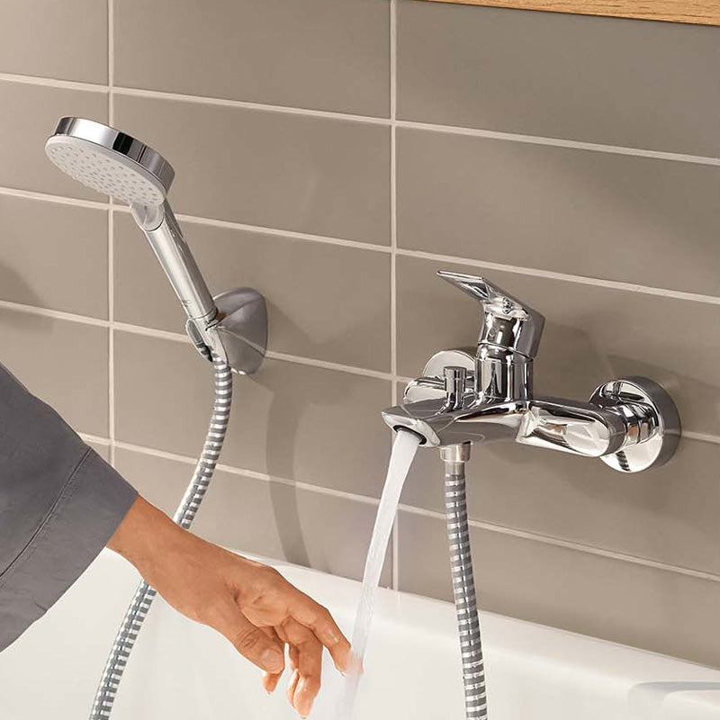 Baterie cada Hansgrohe Rebris E, 1/2'', monocomanda, crom - 72450000