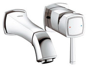 Baterie lavoar cu montare pe perete Grohe Grandera cod-19929000