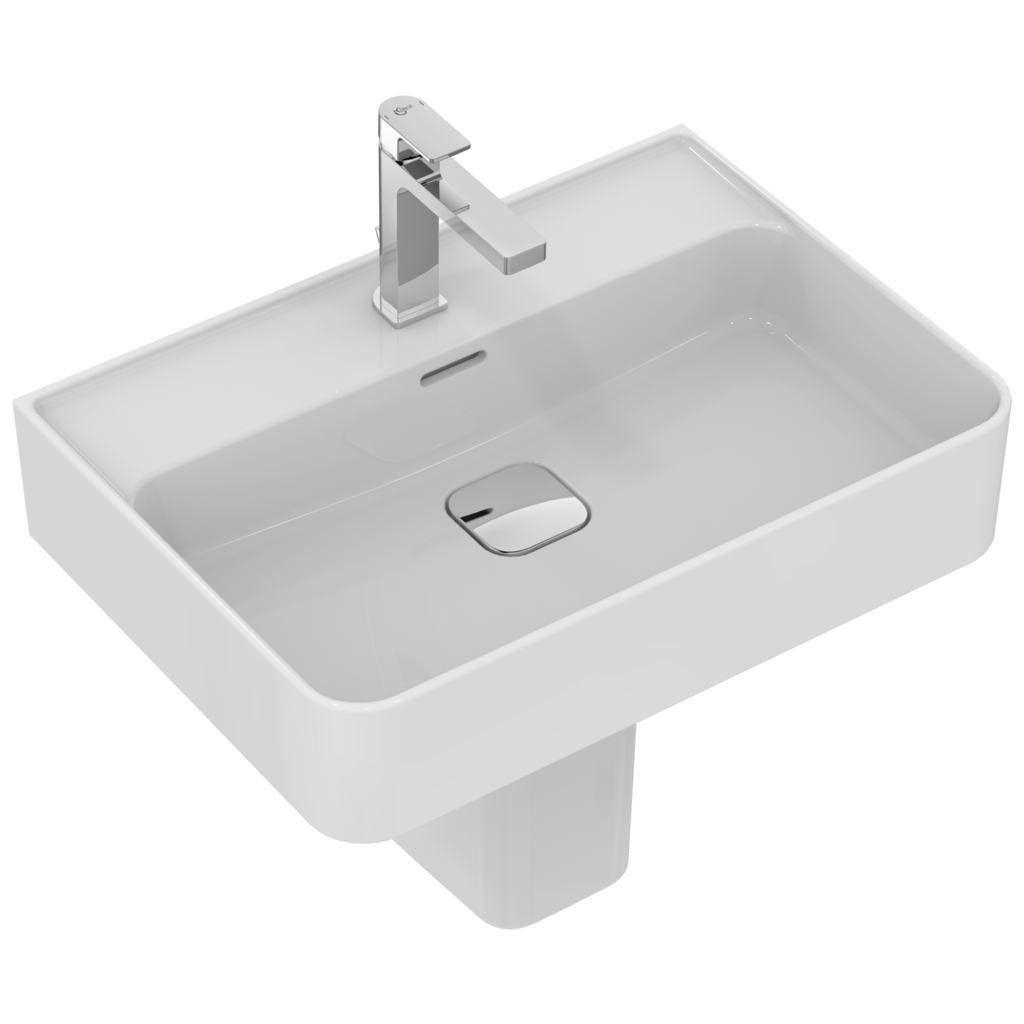 Baterie lavoar Ideal Standard Edge Grande, ventil metalic pop-up, crom - A7106AA