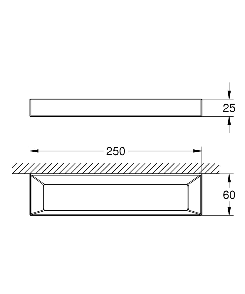 Inel pentru prosop Grohe Selection Cube-40766000
