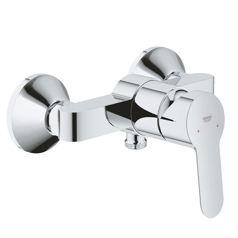 Pachet: Coloana dus Grohe New Tempesta 200,crom,baterie cabina dus BauEdge(27389002,23333000)