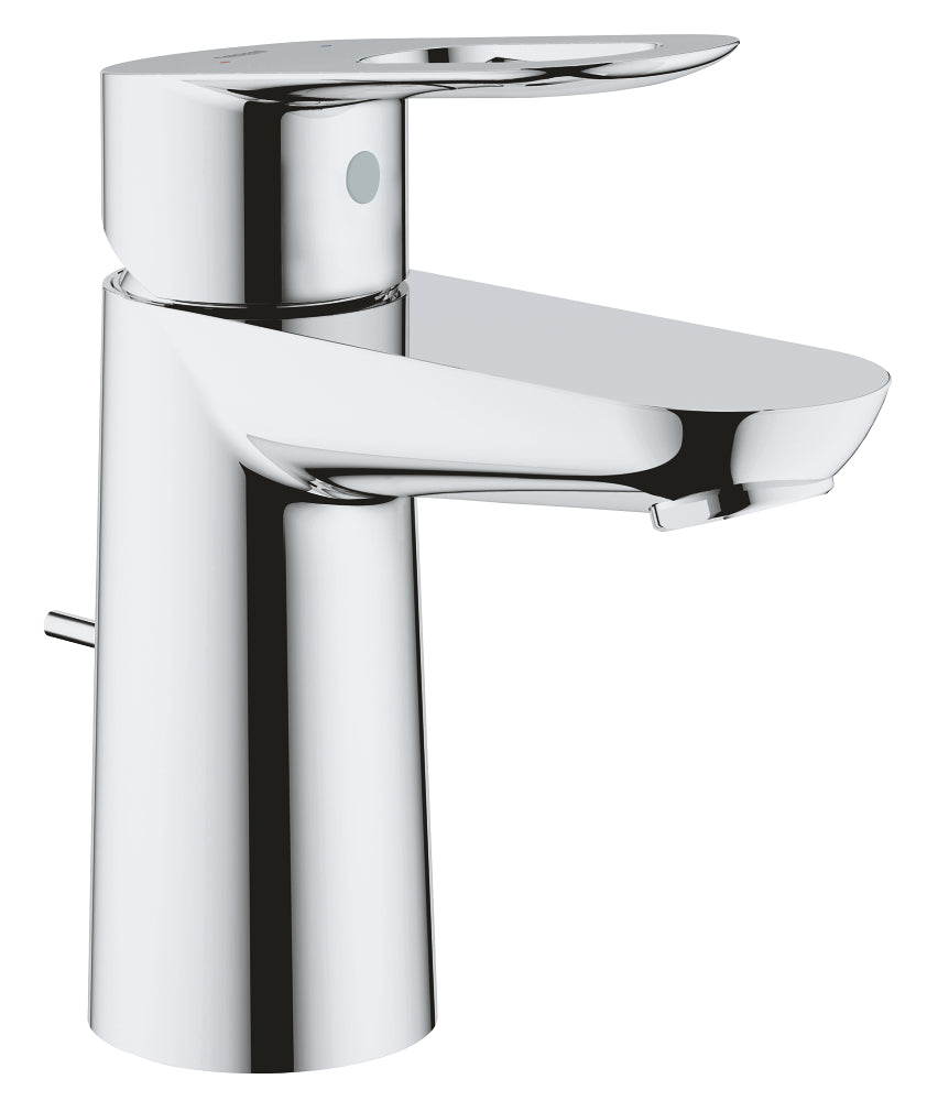Baterie baie lavoar marimea S Grohe Bauloop,monocomanda, furtune flexibile,crom -23335000