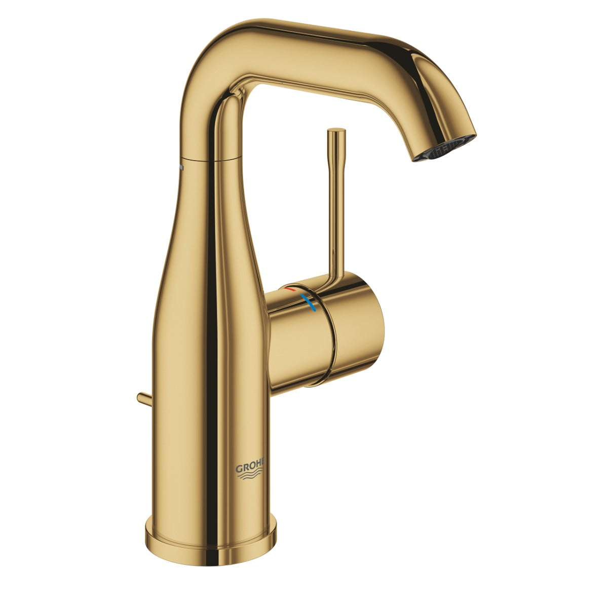 Baterie lavoar Grohe Essence, 3/8'', monocomanda, marimea M, pivotanta, cool sunrise - 23462GL1