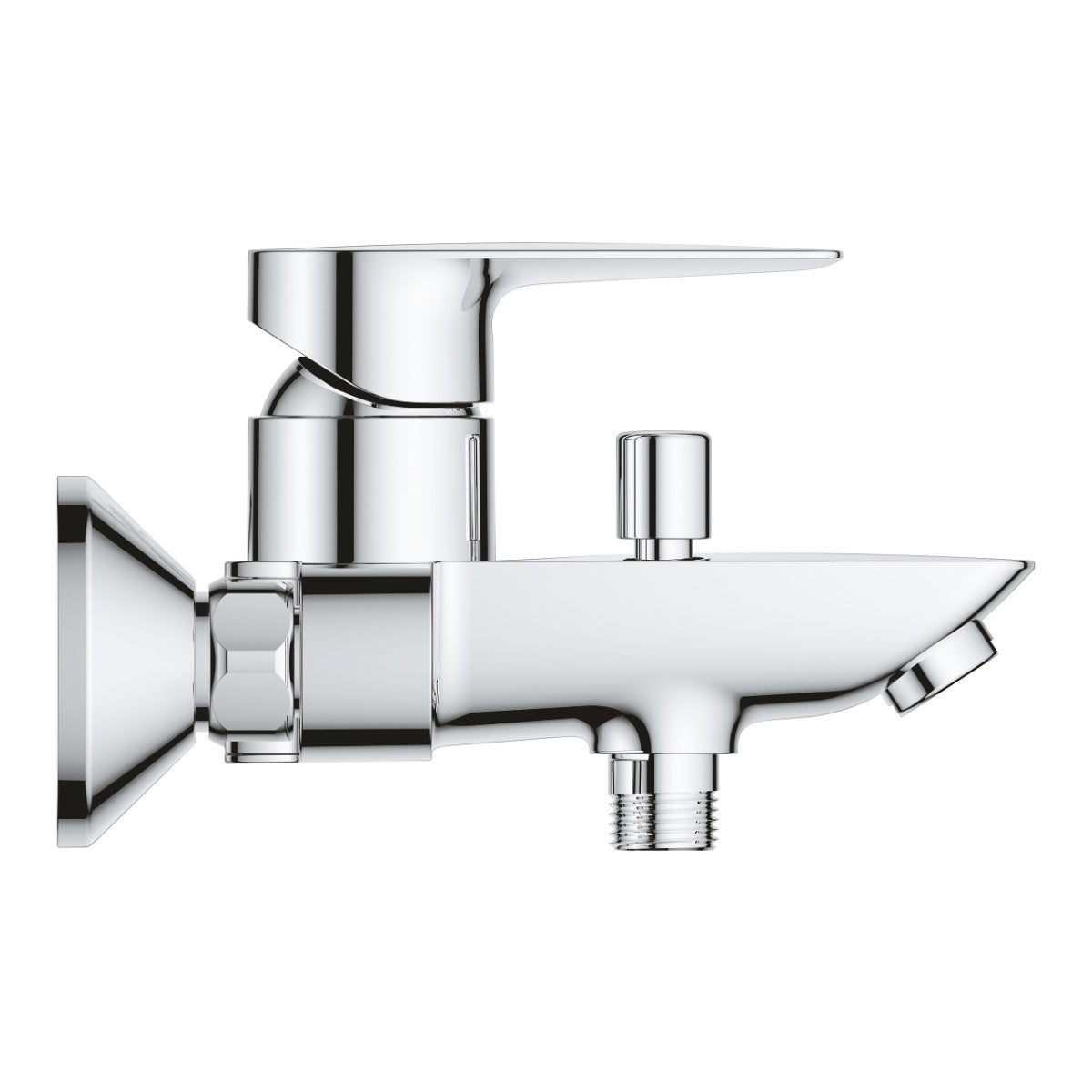 Baterie cada Grohe BauEdge, 1/2'', monocomanda, crom - 23604001
