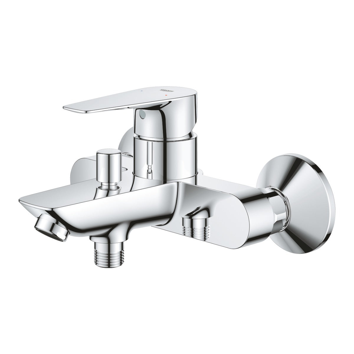 Baterie cada Grohe BauEdge, 1/2'', monocomanda, crom - 23604001
