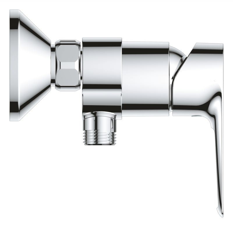 Baterie cabina dus Grohe Bauloop, monocomanda, crom-23633001