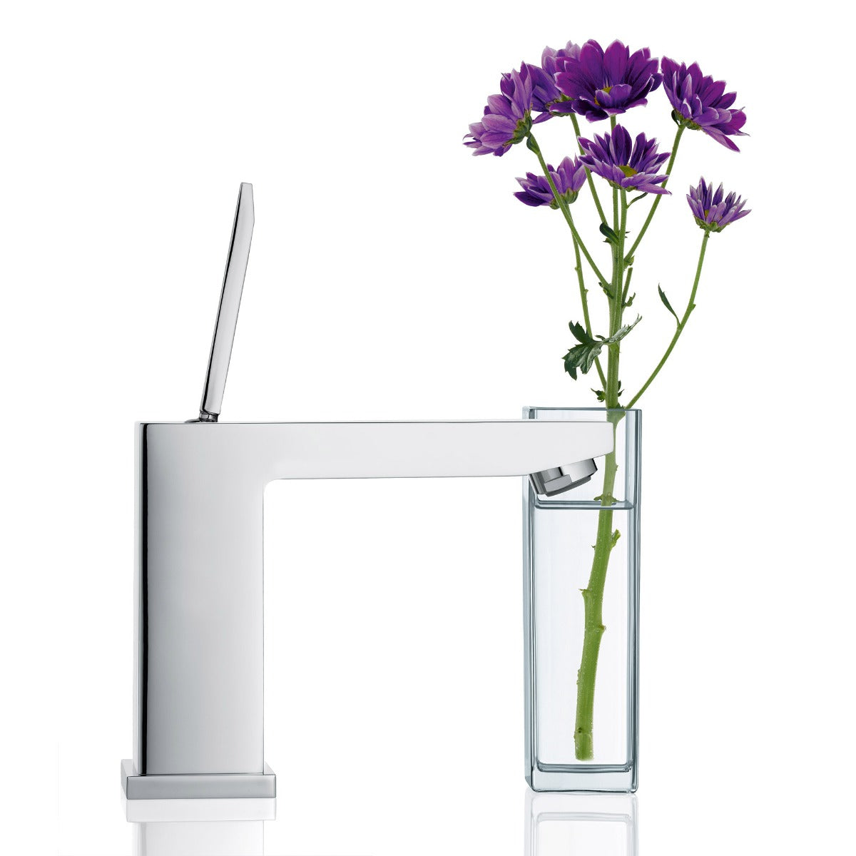 Baterie lavoar Grohe Eurocube Joy, marimea M, furtune flexibile, crom-23658000