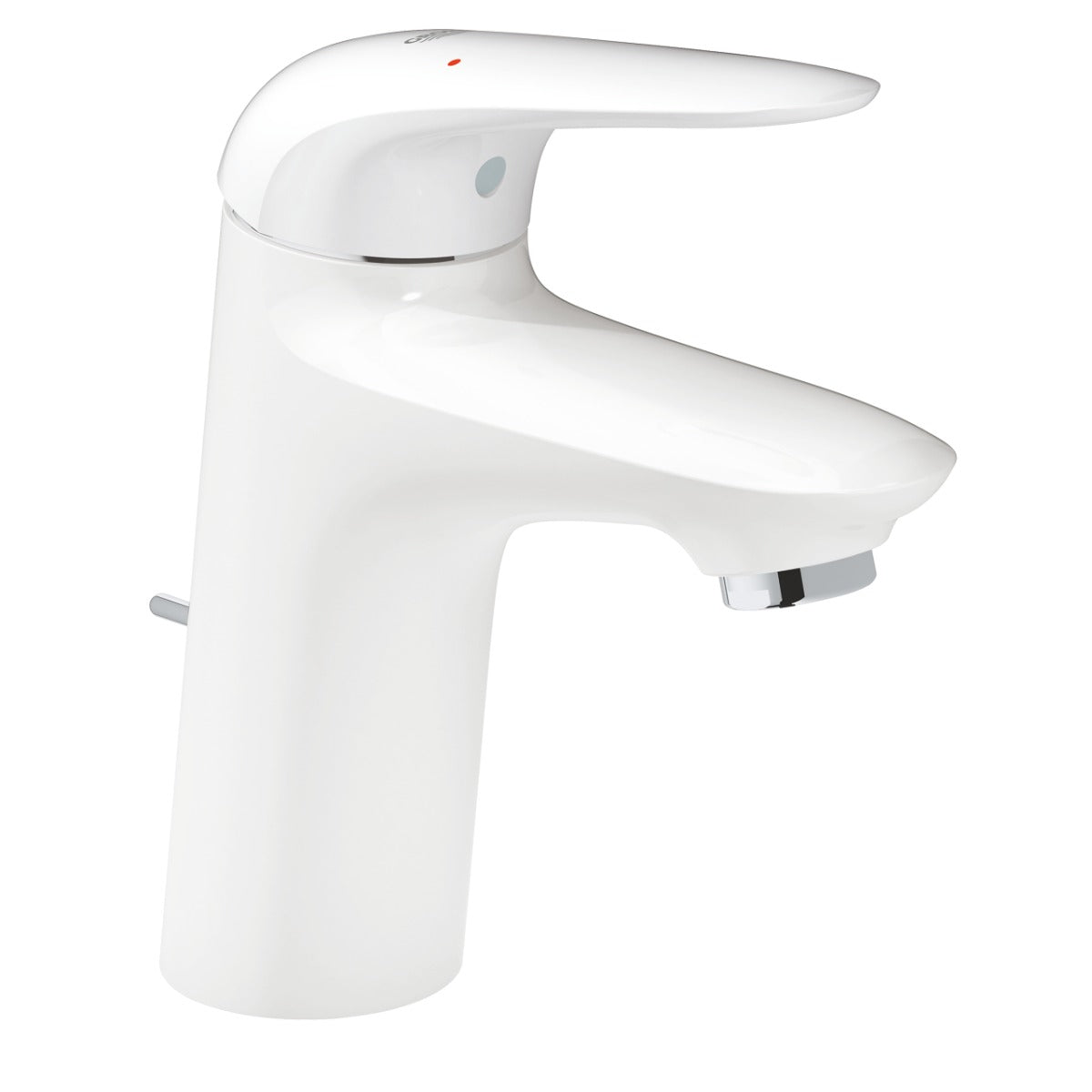 Pachet 3 in 1 baterii baie Grohe Eurostyle, marimea S, alb,maner plin  (23726LS3,23707LS3,27853003)