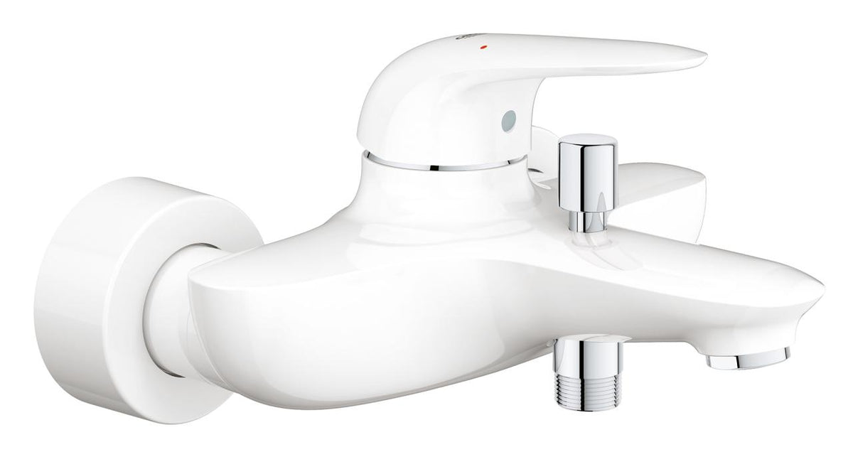 Baterie cada/dus monocomandă Grohe Eurostyle culoare alb