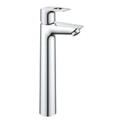 Baterie lavoar Grohe Bauloop, montare pe blat, crom, monocomanda, furtunuri flexibile-23764001