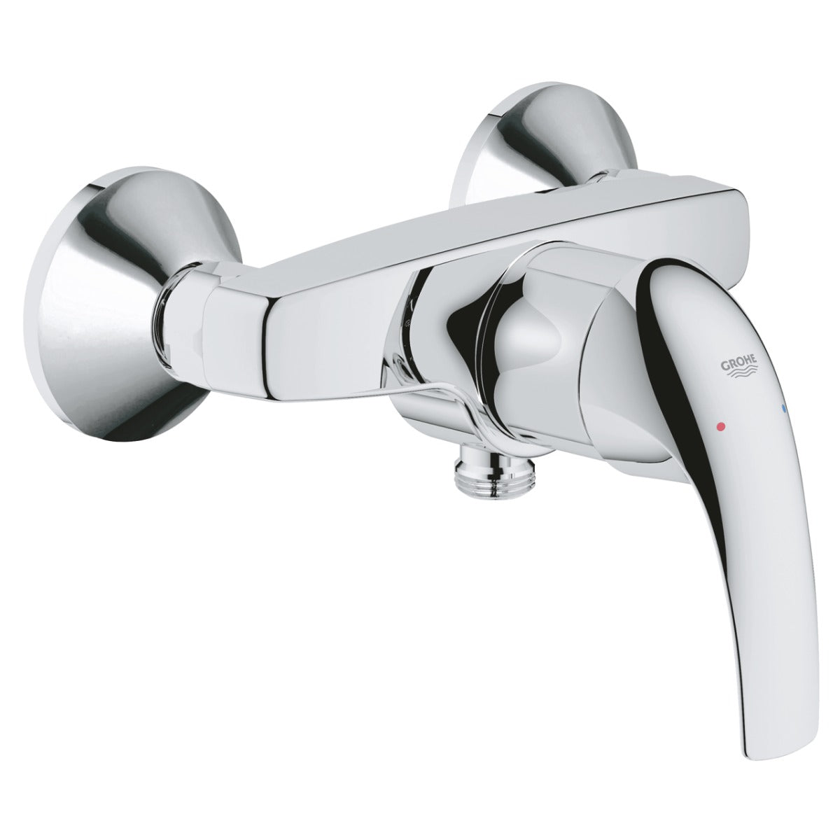 Baterie cabina dus Grohe Star Curve, montare pe perete, cartus 46 mm,crom-23767000