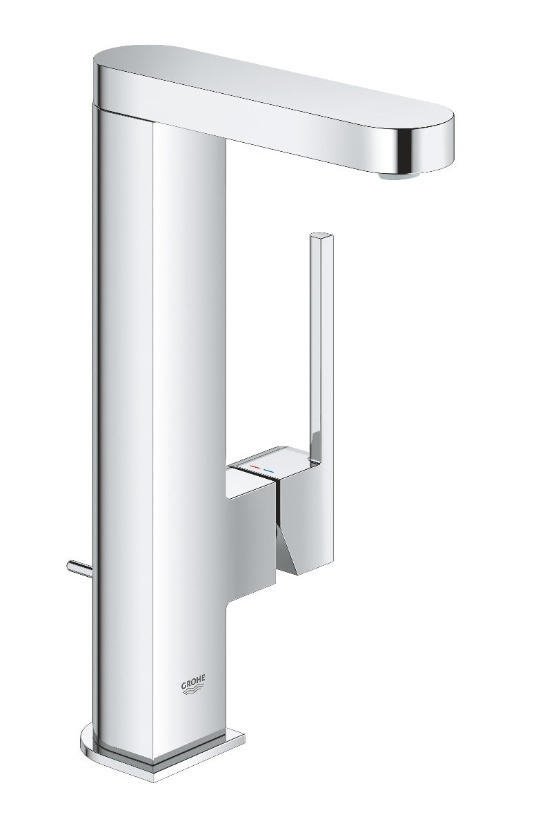 Baterie lavoar Grohe Plus, marimea L, pipa extractibila, furtune flexibile, crom-23844003