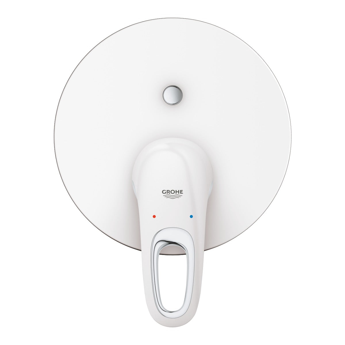 Baterie cada incastrata Grohe Eurostyle, pentru smartbox, maner loop, moon white - 24049LS3