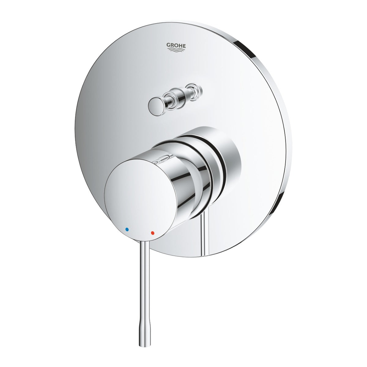Baterie cada si dus incastrata Grohe Essence, 2 iesiri, crom - 24058001