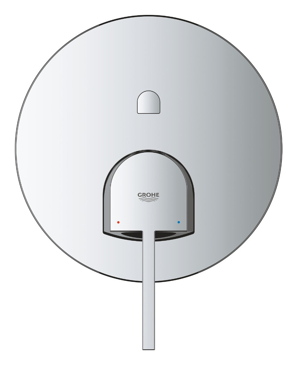 Baterie cada si dus Grohe Plus incastrata, crom - 24060003