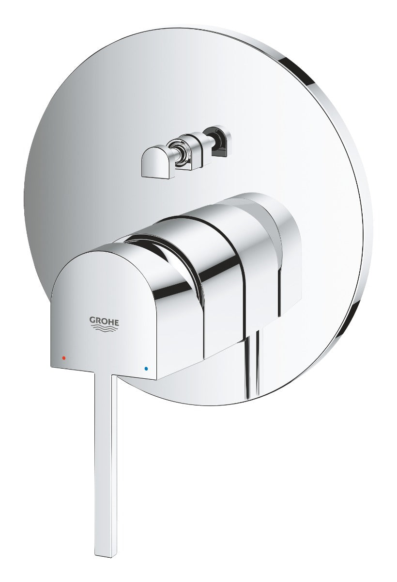 Baterie cada si dus Grohe Plus incastrata, crom - 24060003