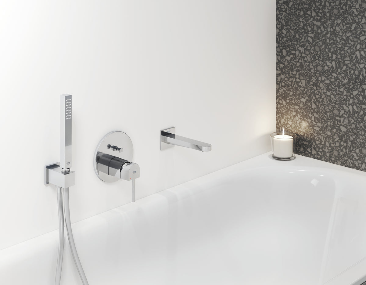 Baterie cada si dus Grohe Plus incastrata, crom - 24060003