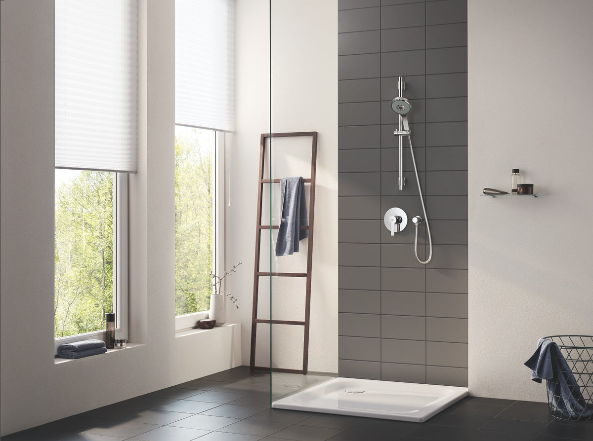 Baterie dus Grohe Lineare New, monocomanda, 1 iesire, incastrata, crom - 24063001
