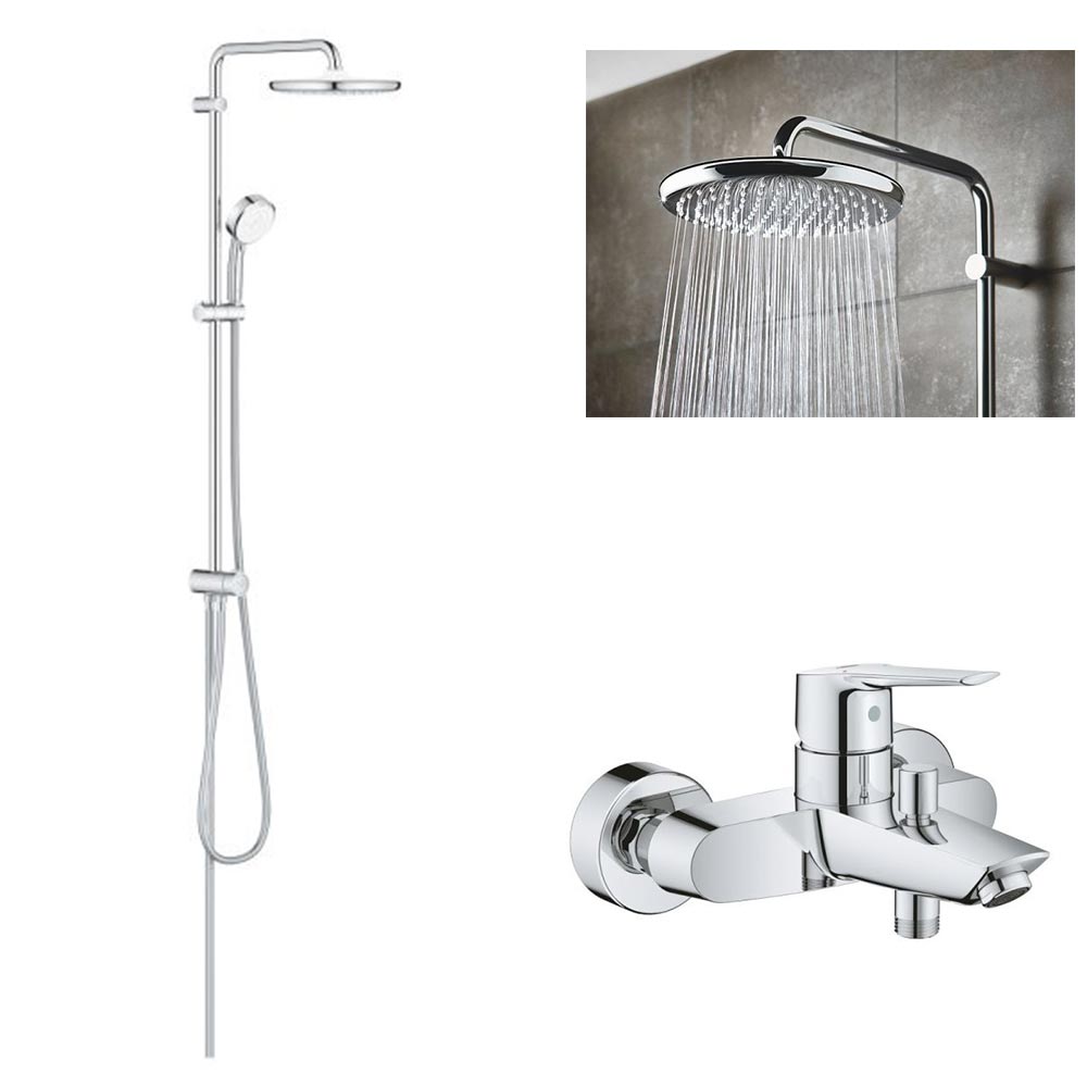 Coloana dus Grohe Tempesta 250+baterie cada Cada Start ( 24206002,26675000)