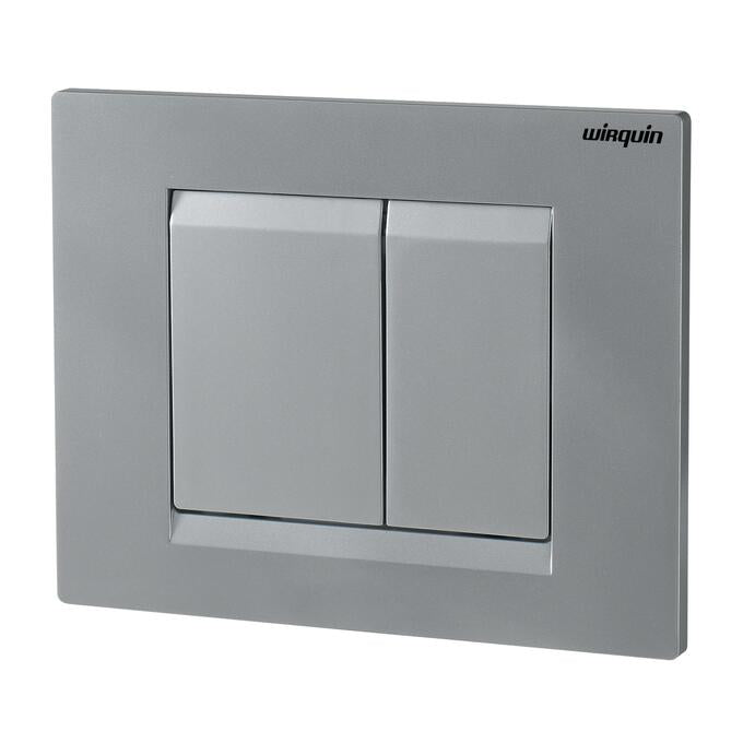 Rezervor incastrat Wirquin Chrono, placa cromat mata - 50950054