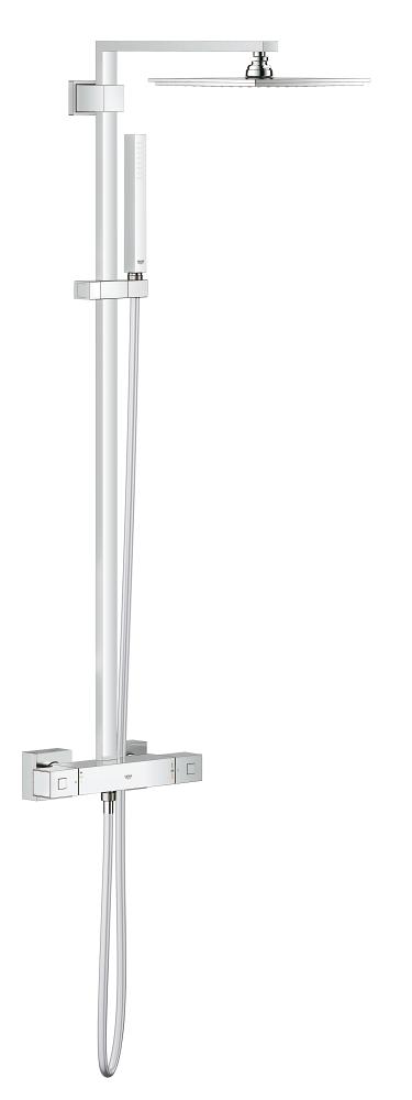 Coloana dus Grohe Euphoria Cube System 230, termostat cu montare pe perete- 26087000
