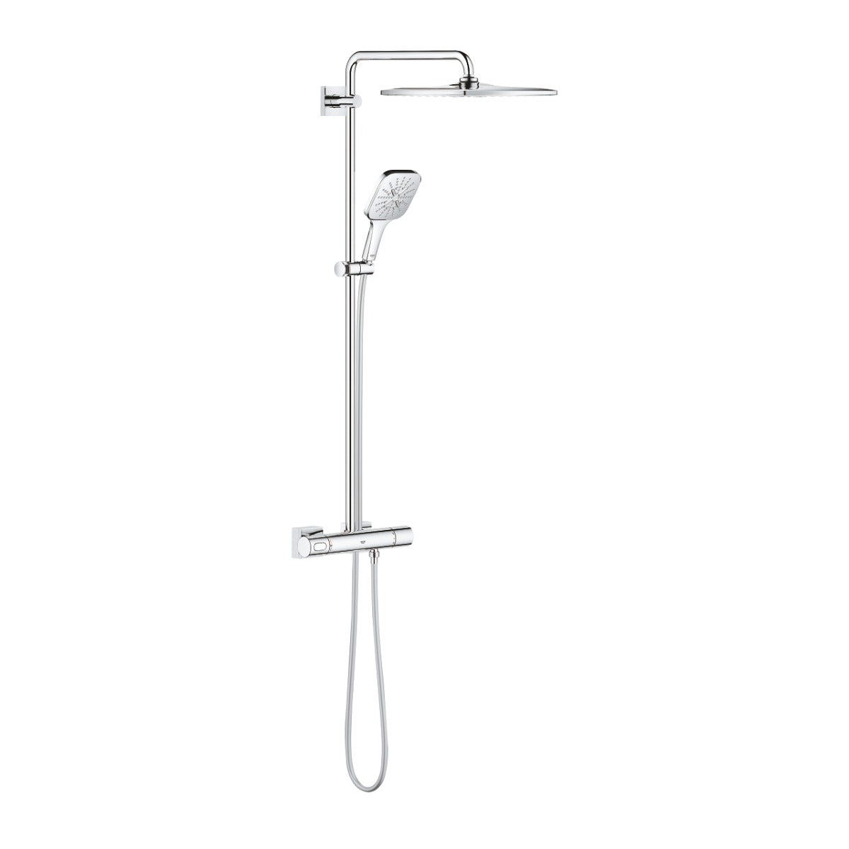 Coloana de dus cu termostat Grohe Rainshower Smartactive 310 Mono Cube-26649000