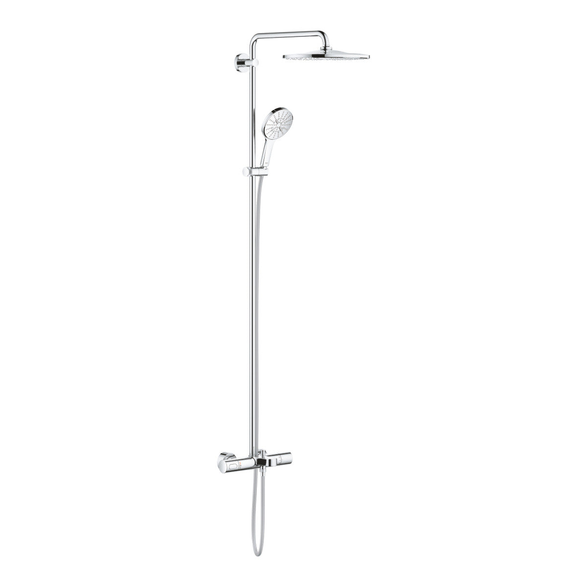 Coloana dus Grohe Rainshower Rainshower SmartActive 310, baterie cada termostatata, crom - 26657000