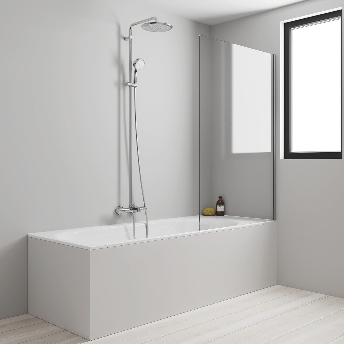 Coloana dus Grohe Tempesta Cosmopolitan 250, termostat, 2 jeturi, crom - 26672000