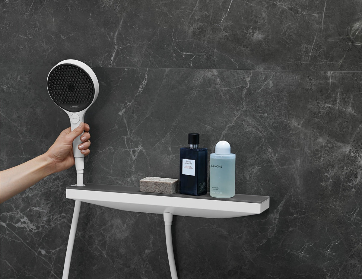 Para de dus Hansgrohe Rainfinity 130, 3 jeturi, alb mat - 26864700