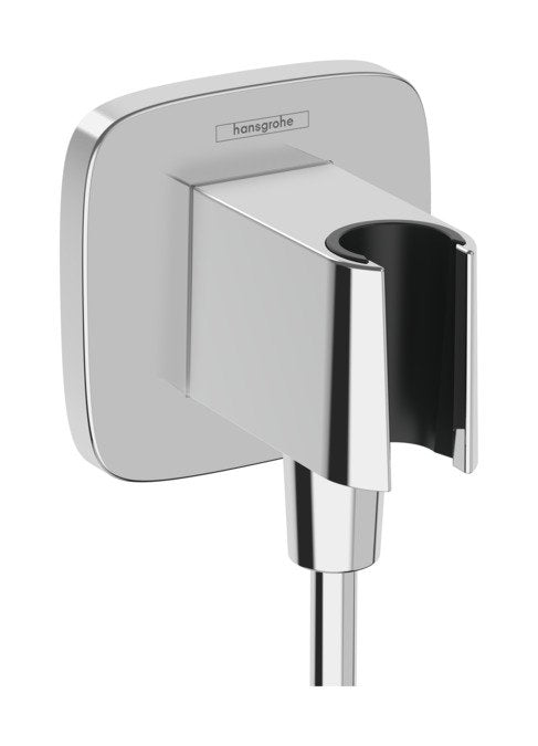Accesoriu Hansgrohe FixFit Q, cot de iesire, crom - 26887000