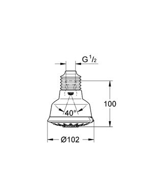 Dus fix Five Grohe Relexa Rustic-27124000