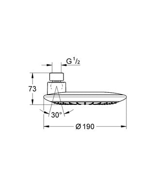 Dus fix Grohe Rainshower Icon-27439000