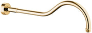 Brat de dus Kludi Adlon de perete, gold - 2751445