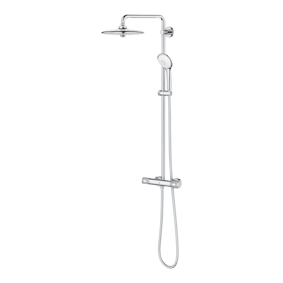 Sistem dus Grohe Euphoria 260, 3 jeturi, termostat, limitator debit, crom - 27615002