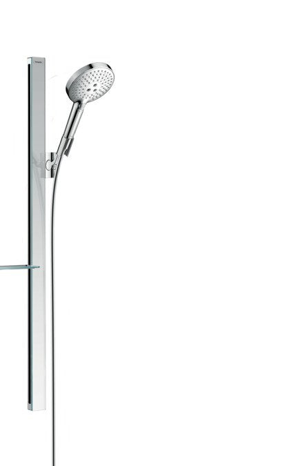 
Set de dus Hansgrohe Raindance Select S 120, 3 jeturi, bara 900 mm, crom - 27648000
