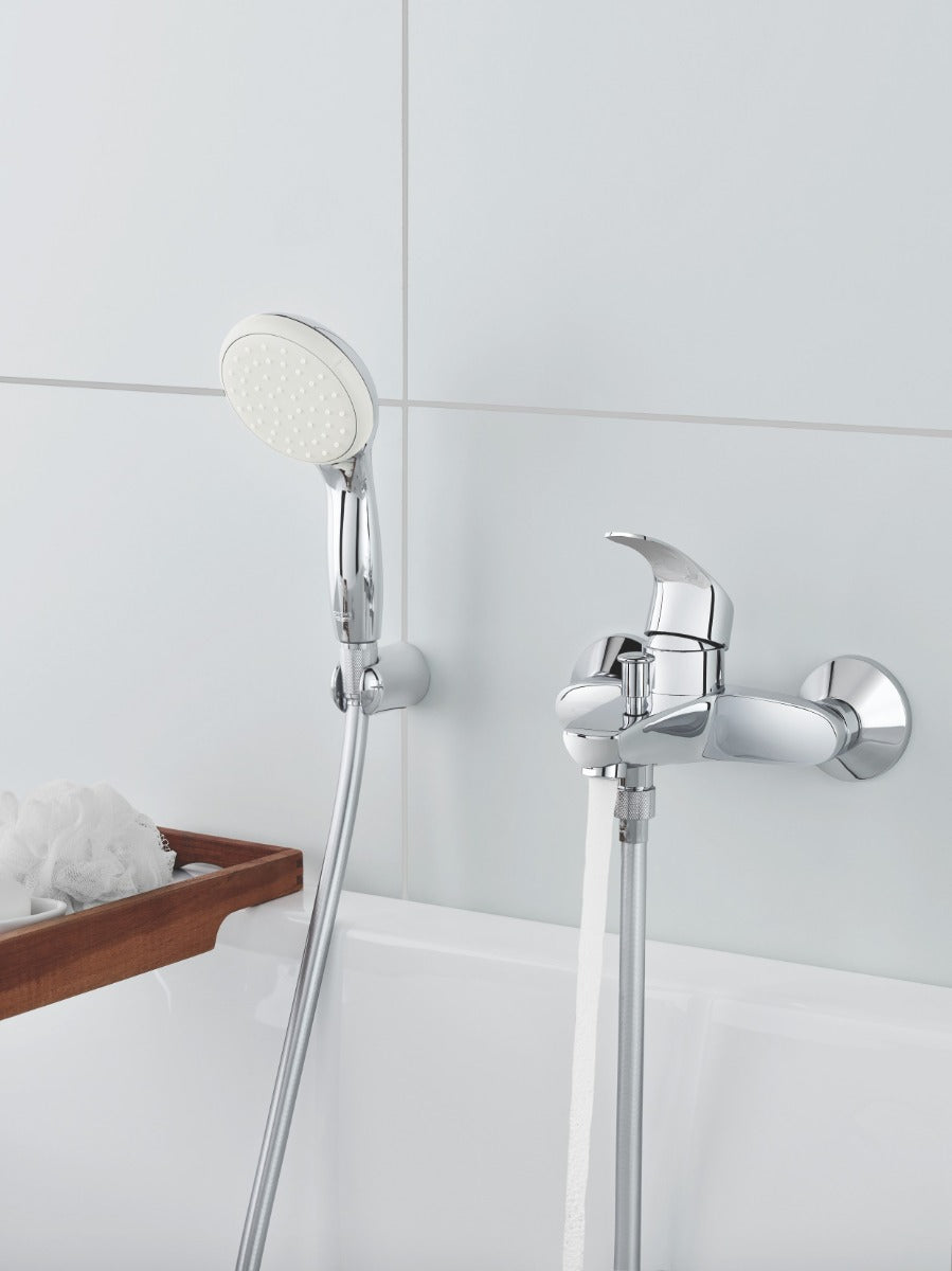 Para de dus Grohe Tempesta 100, 1/2'', 1 jet, anti-calcar, crom - 27923003