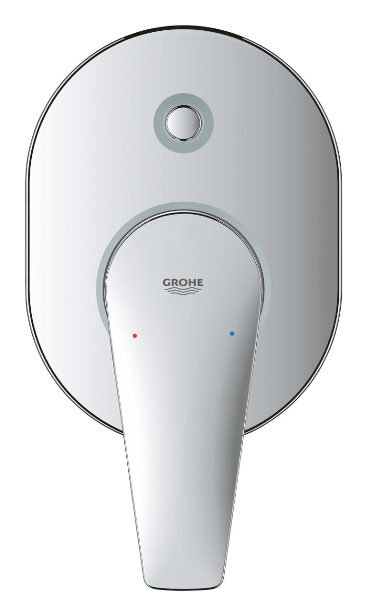 Baterie cada incastrata Grohe BauEdge New, include 32963000, monocomanda, crom - 29039001