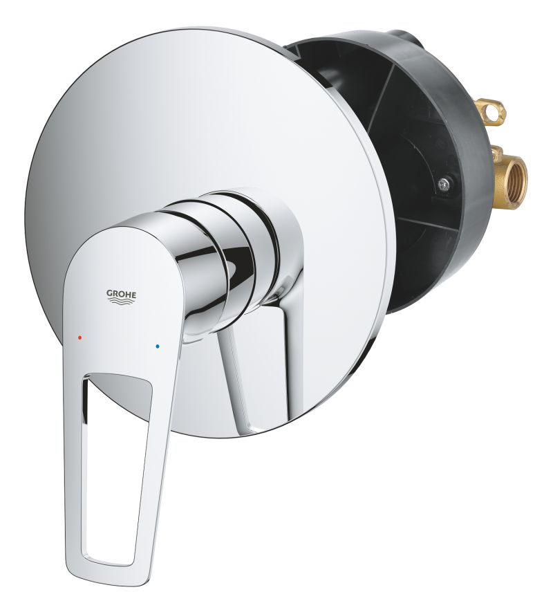 Baterie dus montaj incastrat, corp incastrat inclus, o iesire, Grohe Bauloop model 2022-29080001