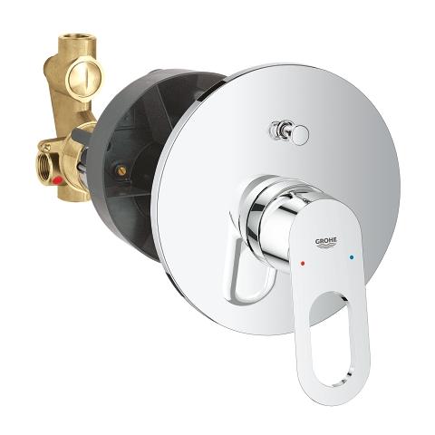 Baterie cada/dus montaj incastrat Grohe Bauloop