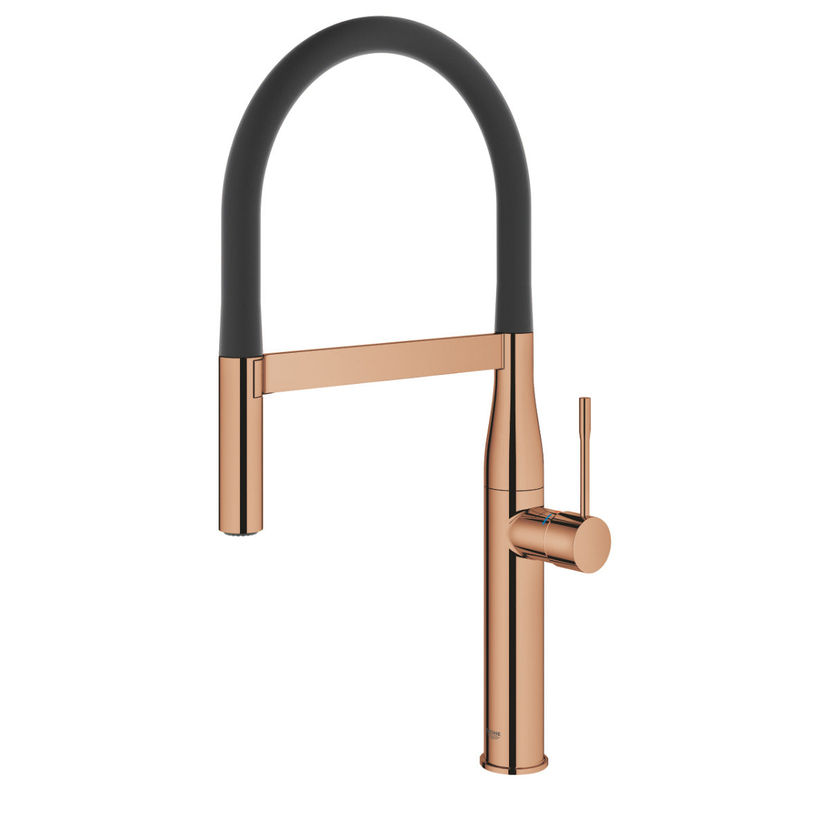 Baterie bucatarie Grohe Essence, monocomanda, pipa flexibila ProfiSpray, warm sunset - 30294DA0