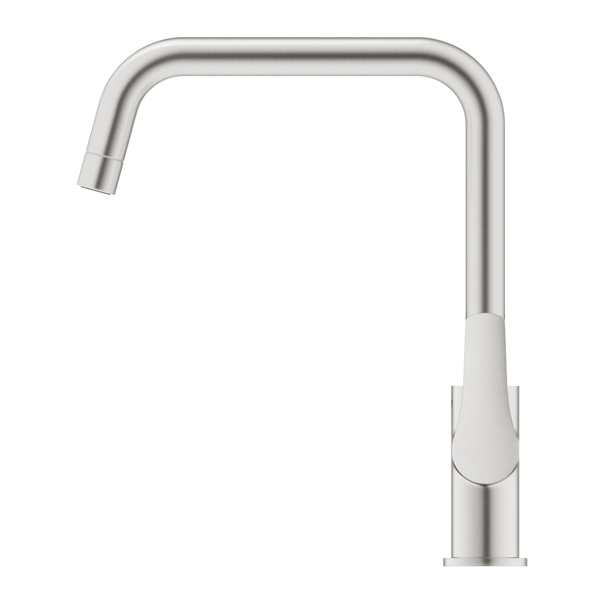 Baterie bucatarie Grohe Eurosmart, pipa inalta, supersteel - 30567DC0
