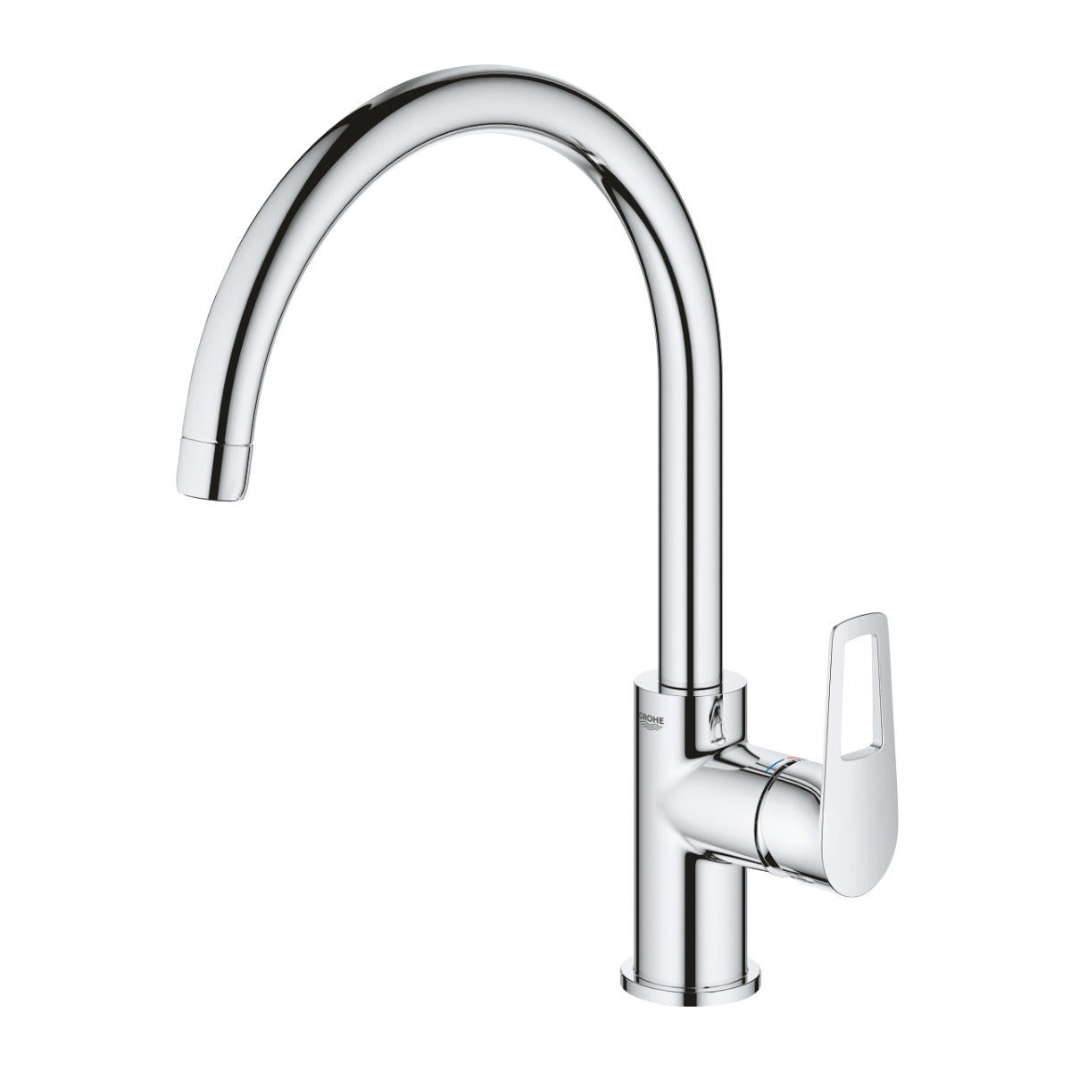 Baterie bucatarie Grohe Start Loop, monocomanda, cartus ceramic, crom -omada, ajustabil, crom - 31374001