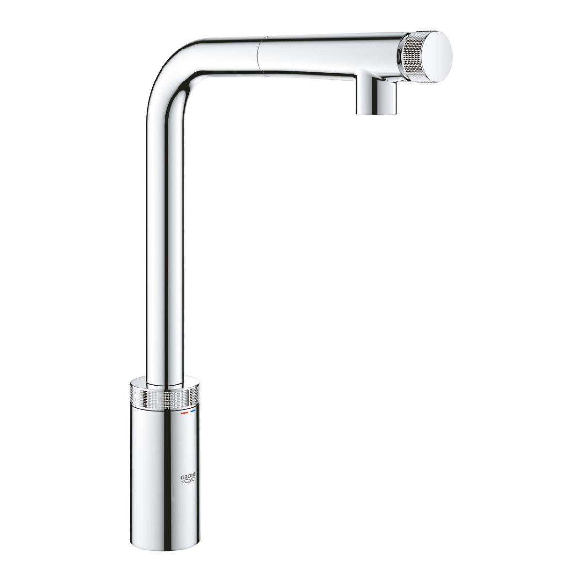Baterie bucatarie Grohe Minta Smart Control,suprafata cromata, furtune flexibile-31613000 baterii-lux.ro