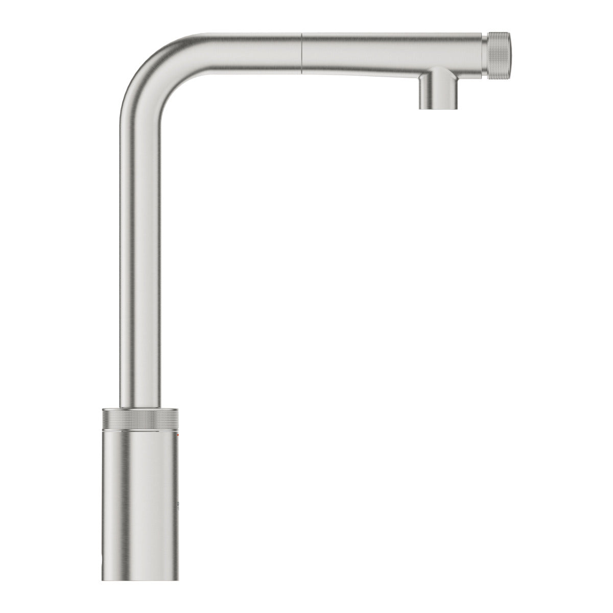 Baterie bucatarie Grohe Minta SmartControl, dus extractibil, pipa L, supersteel - 31613DC0