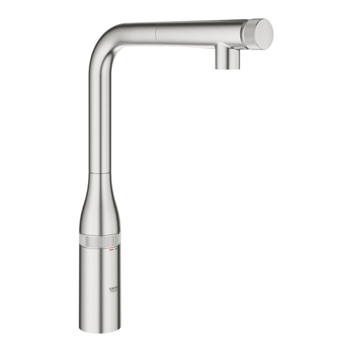 Baterie bucatarie Grohe Essence SmartControl, dus extractibil, pipa L, supersteel - 31615DC0
