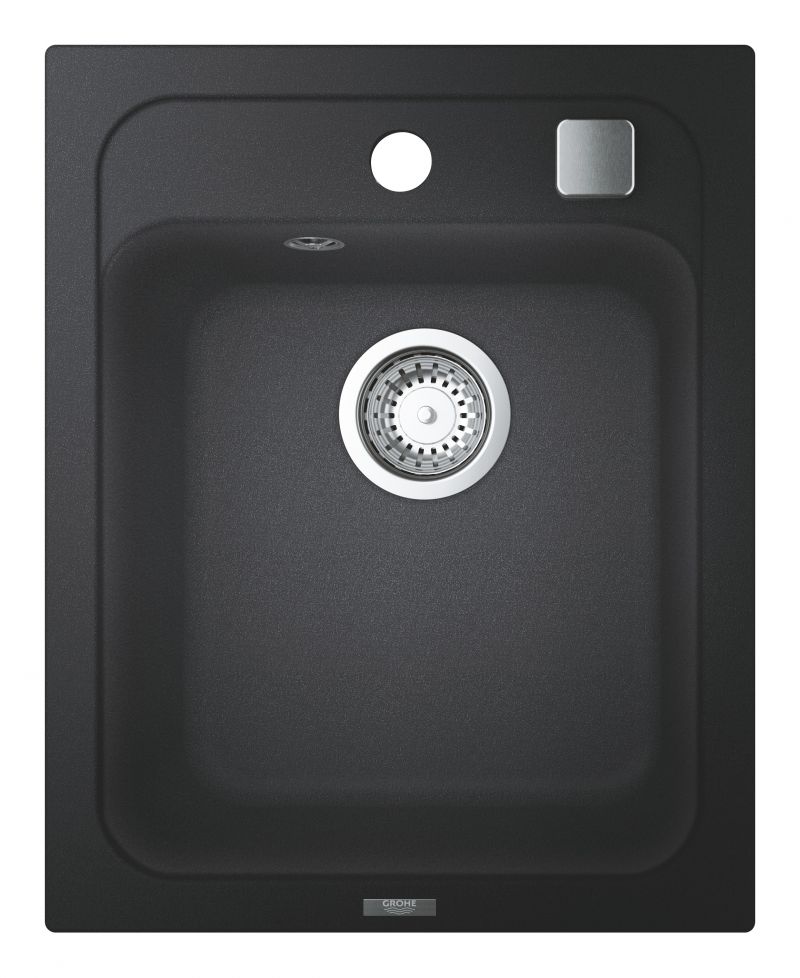 Chiuveta Quartz composite Grohe K700 , 400 x 500 mm, Negru - 31650AP0