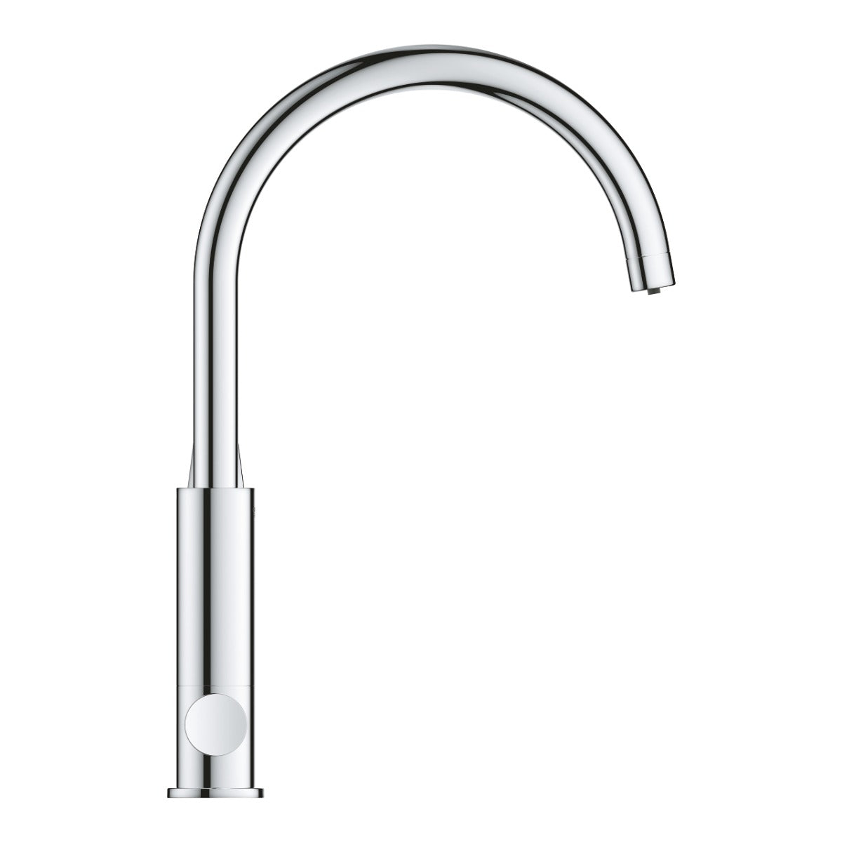 Baterie de bucatarie Grohe BauCurve Blue Pure,  monocomanda, pipa inalta, fara filtru, crom - 31723000