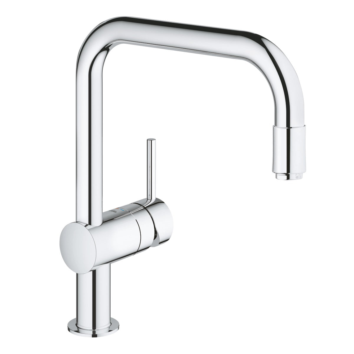 Baterie bucatarie Grohe Minta,aerator extractibil,furtune flexibile,crom-32067000